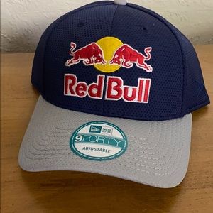 Red Bull SnapBack Hat Boue Grey